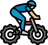 Biciklističke rute ikona